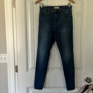 Madewell Curvy high rise Skinny Jeans Size 28